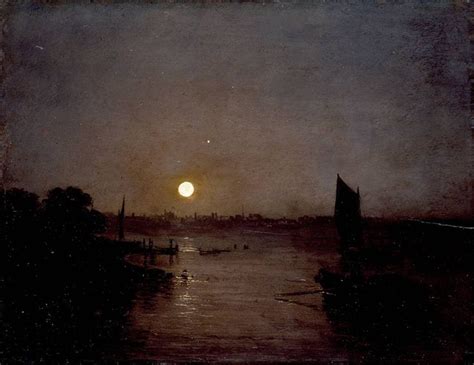 Joseph Mallord William Turner Moonlight A Study At Millbank 1797