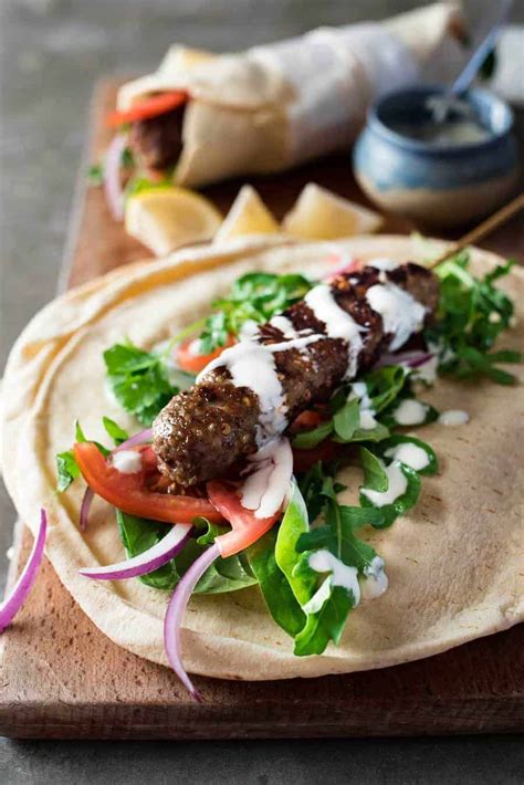 Turkish Lamb Kofta Kebabs Recipetin Eats