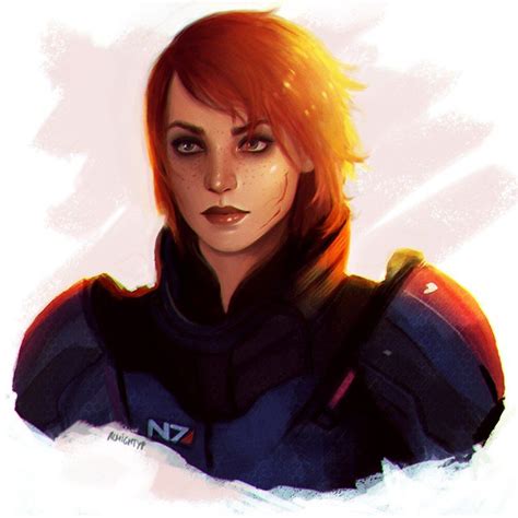 Mass Effect Mass Effect Games Mass Effect Art Commander Shepard