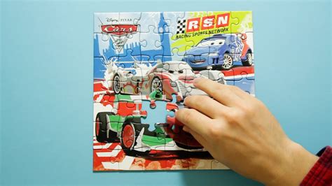 Disney Pixar Cars 2 Jigsaw Puzzle Youtube