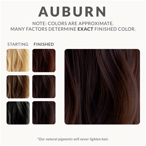 Preferably the hair has not been colored with dark dyes before. Auburn Henna Hair Dye - Henna Color Lab® - Henna Hair Dye