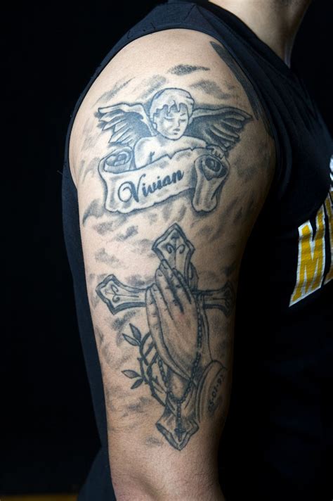 Mens Basketball Player Anthony Coleman Got This Tattoo To