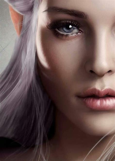 Silver Haired Elf Fantasy Magic 3d Fantasy Fantasy Women Fantasy Artwork Fantasy Girl Dream