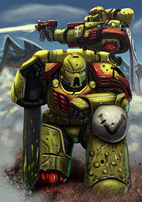 Artstation Imperial Fists Last Stand