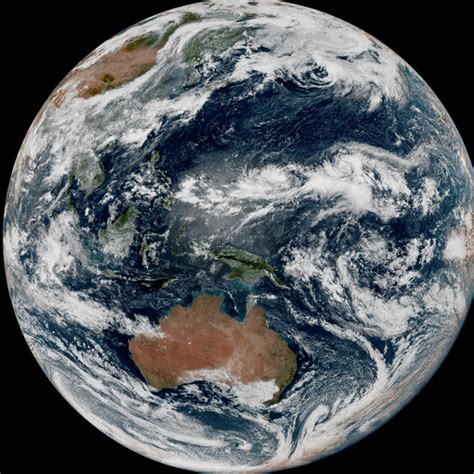 Japan Meteorological Agencys Himawari 8 Satellite  Find And Share On Giphy
