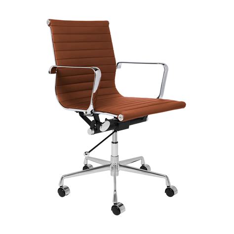 Soho Ribbed Management Chair Brown Soho Conference Room Chairs Chair