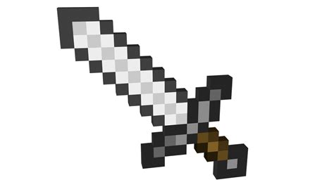 4 Minecraft Iron Sword Png Free Crafter Svg File For Cricut