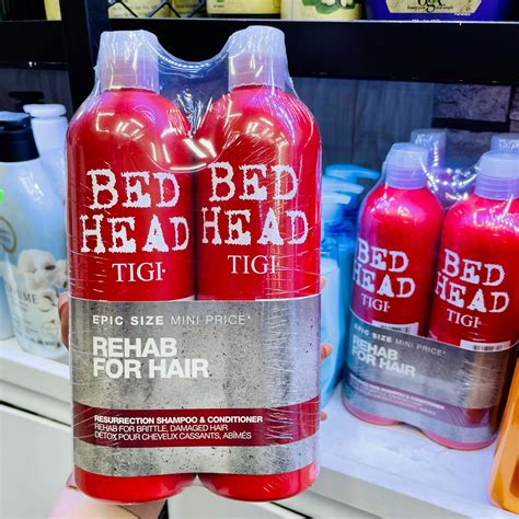 Bộ Gội Xả Bed Head TIGI Đỏ Chăm Sóc Tóc Hư Tồn Chuyên Dùng Cho Spa 7