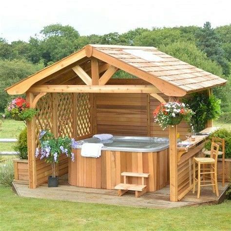 Exquisite Ways Choosing Perfect Gazebo Design For Your Home Hot Tub