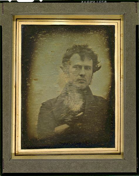[robert cornelius self portrait believed to be the earliest extant american portrait photo