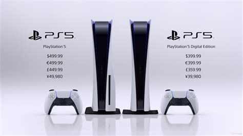 Playstation 5 Et Ps5 Digital Edition Les Dates De Sortie Et Prix Des