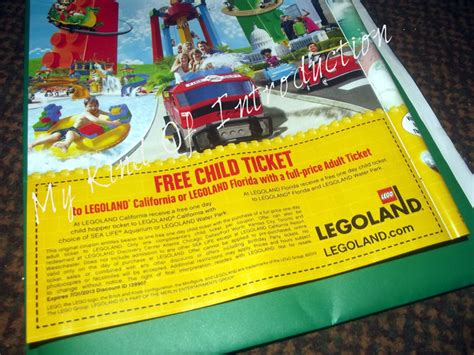 My Kind Of Introduction Legoland Coupons In Lego Club Magazine