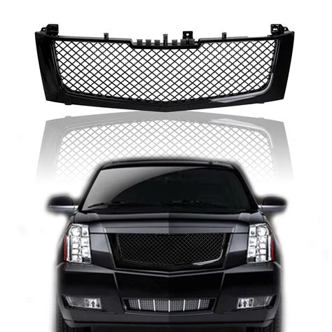Front Mesh Hood Grill Grille For 2002 2006 Cadillac Escalade Est Esv