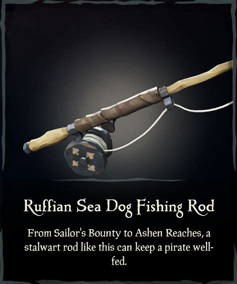 Ruffian Sea Dog Fishing Rod - Sea of Thieves Wiki