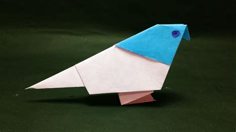 Origami Bird Diy How To Make Easy Origami Bird Step By Step Paper