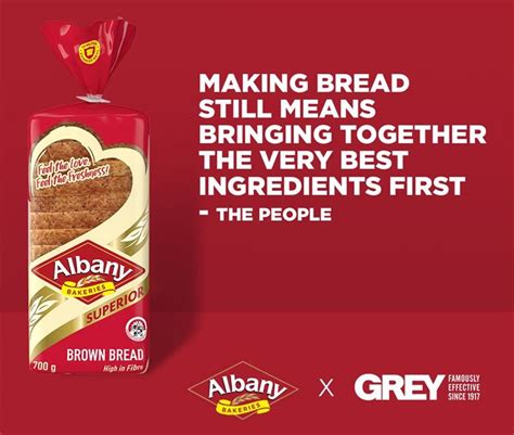 Grey Advertising Africa Awarded South Africa S Most Loved Bread Brand Albany Grey Africa
