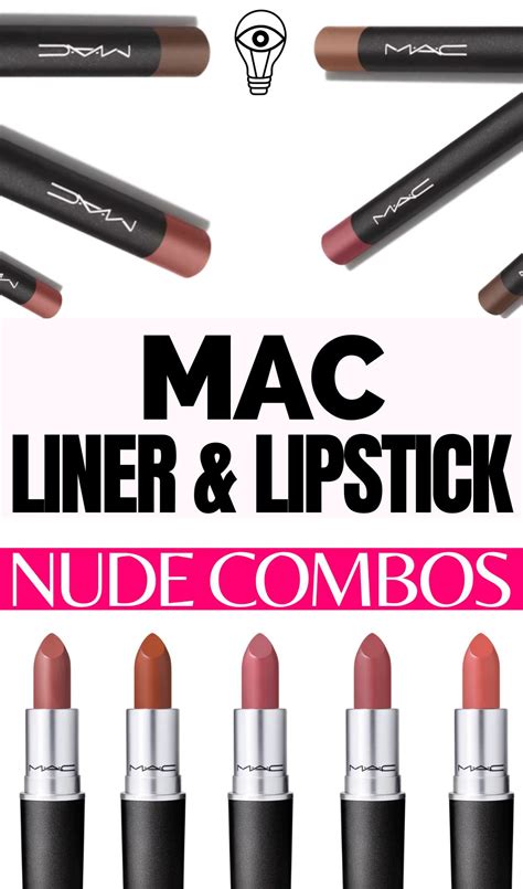16 Best Nude MAC Lipstick And Lip Liner Combinations