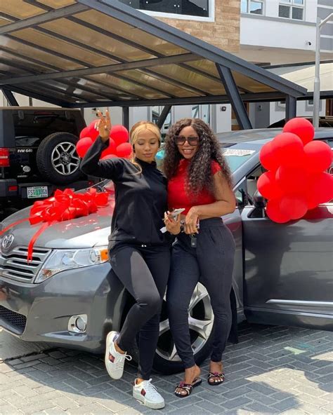 Offer lovely birthday gifts to south africa with our online store. Mercy Eke Gifts Sister Car On Her Birthday (PHOTOS)