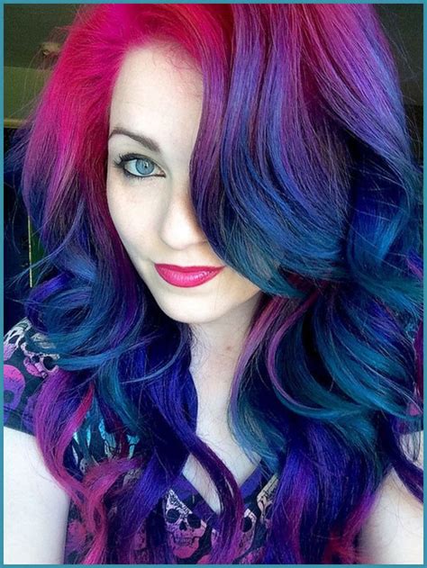 Ursula S Rainbow From Rainbow Hair Color Source
