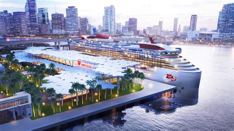 Virgin Voyages Cruise Terminal At Port Miami Arquitectonica Architecture