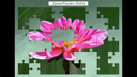 Free delivery and returns on ebay plus items for plus members. Jigsaw Puzzle - Dahlia Flower - YouTube