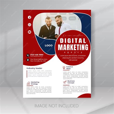 Premium Psd Digital Marketing Business Flyer Design Template