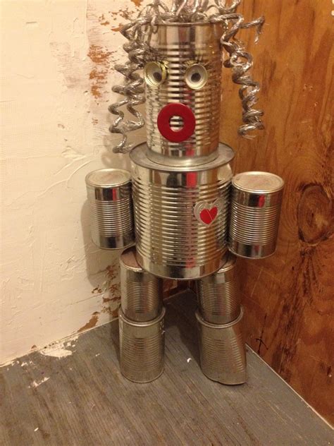 Upcycled Tin Can Man · How To Make A Recycled Model · Other On Cut Out