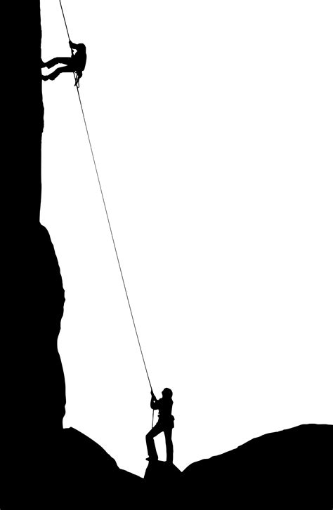 Climbing Silhouette Png Image File Png All Png All
