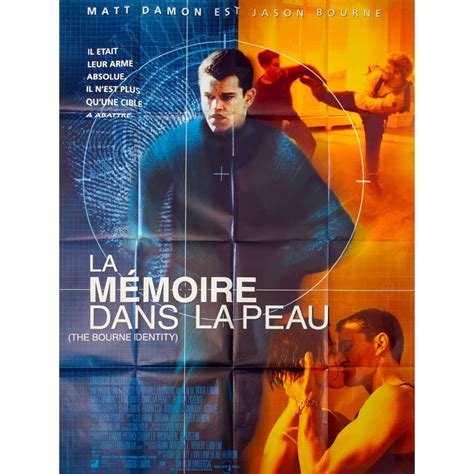 Jason Bourne La Mémoire Dans La Peau - LA MEMOIRE DANS LA PEAU Affiche de cinéma
