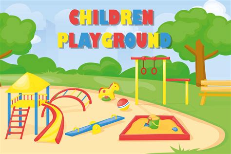 Children Playground 424538 Illustrations Design Bundles In 2021