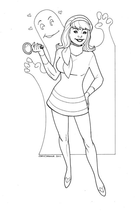 Daphne Blake Coloring Pages Coloring Pages