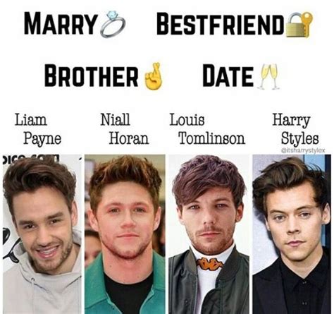 Marry Niall Best Friend Harry Date Liam Brother Louis 2 Best Friends Louis And Harry