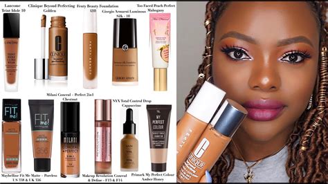 9 Best Foundations For Dark Skin Tones Makeupview Co