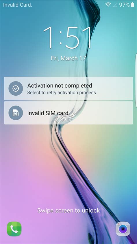 Invalid sim card error means that your device does not have any sim card or the connection your phone is not good or the sim card is not properly placed in its slot/lose. HELP G925P Invalid SIM card | XDA Developers Forums