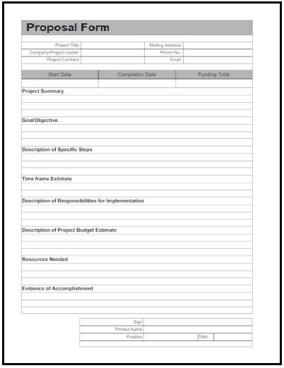 Financial Assistance Proposal Templates 14 Free Word Excel Pdf Formats
