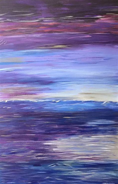 Calming Seas By Me Deb Drummond 2015 Acrylic Acrylic Art Painting