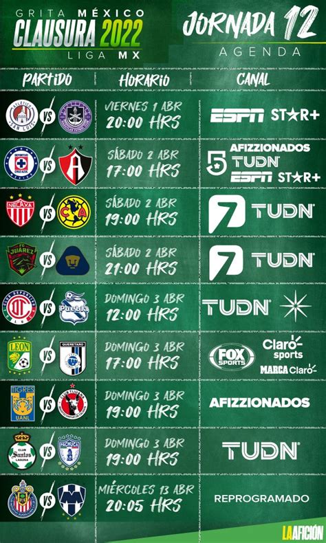 D Nde Ver Hoy Partidos De La Jornada Clausura Liga Mx Grupo