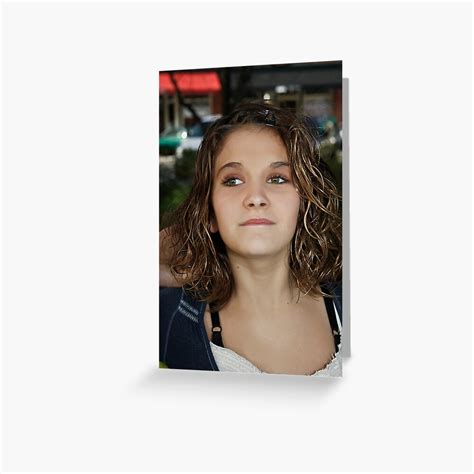 Pre Teen Model Greeting Card For Sale By Sweetgrassphoto Redbubble