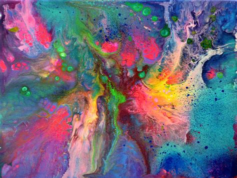 Small Abstract 9 Abstract Fluid Painting Painting By Tiberiu Soos Artmajeur