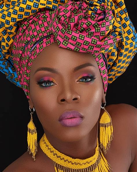 Ankara Headscarf Inspiration For Natural Hair And Ways To Style Them Head Scarf Styles Black