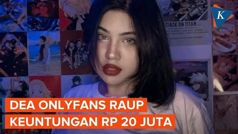 Jual Konten Pornografi Dea OnlyFans Raup Keuntungan Rp 20 Juta Per