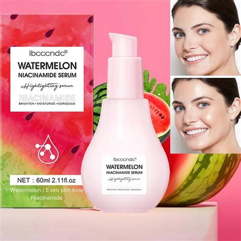 Watermelon Glow Niacinamide Dew Drops Serum Makeup Primer Cream