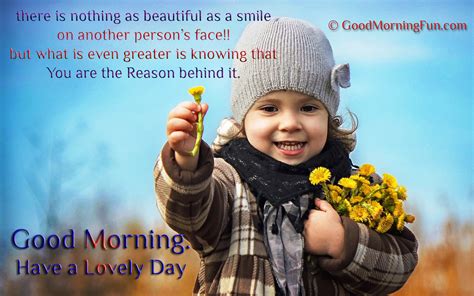 Good Morning Quotes On Smile Smile And Be Grateful For All The Good Things In Your Life