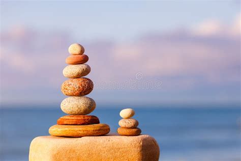 Concept Of Harmony And Balance Evening Calm Stock Photo Image Of