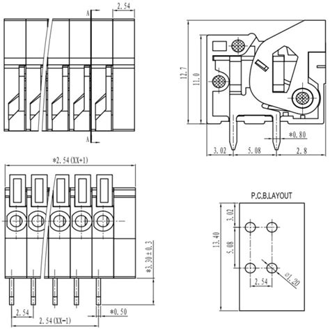 However your connections may seem a little different on the thermostat itself. Screwless Terminal Block: 2-Pin, 0.1" Pitch, Side Entry (3-Pack) Australia - Little Bird