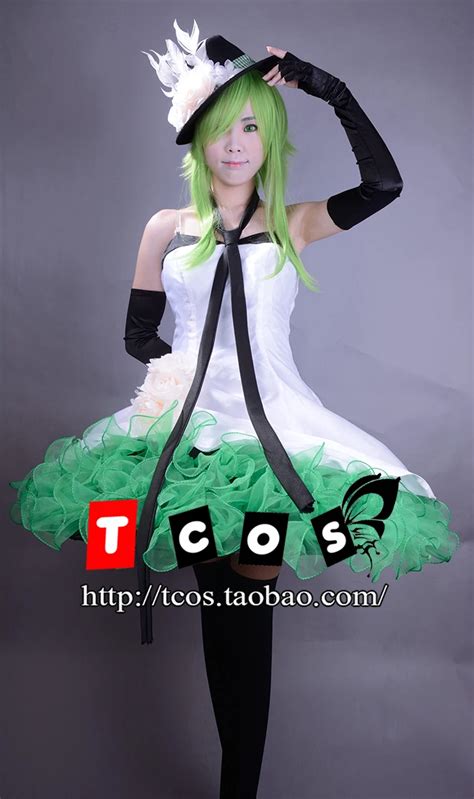 Free Shipping Vocaloid Camellia Gumi Dress Cosplay Costumeperfect