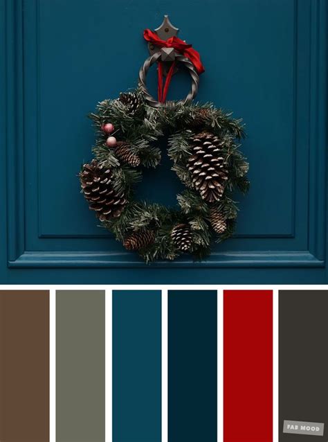 33 Pretty Winter Color Schemes Red Dark Blue Christmas Color