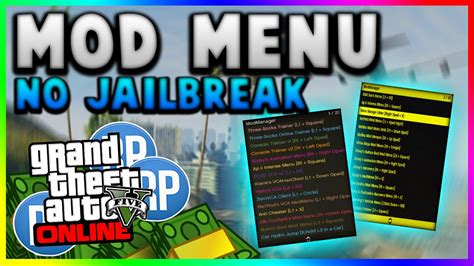 Then when your on the gta 5 server press (rb + b) 5. Mod Menu Gta 5 Xbox One No Usb / GTA5 Online: | FREE MOD MENU !!! | NO JAILBREAK | 1.25/1 ...