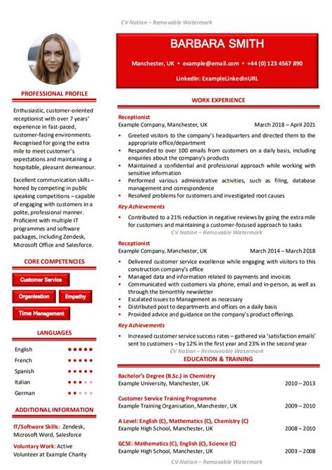3 High School Student Cv Examples And Templates How To Guide Student