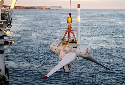 Tidal energy is a form of hydropower that relies on the rising and falling of the sea levels and tidal energy devices convert the energy gained from the tides into electricity. First Tidal Energy Turbine with Lockheed Martin Technology ...
